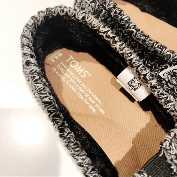 TOMS Sweater-Knit Alpargatas - Like New! - Picture 3 of 3